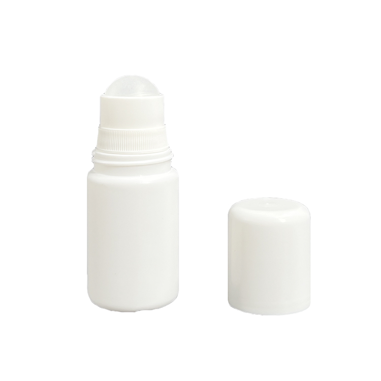 50ml HDPE Empty Refillable Deodorant Roller Bottle