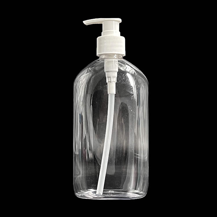 500ml Clear Plastic Pump Bottles